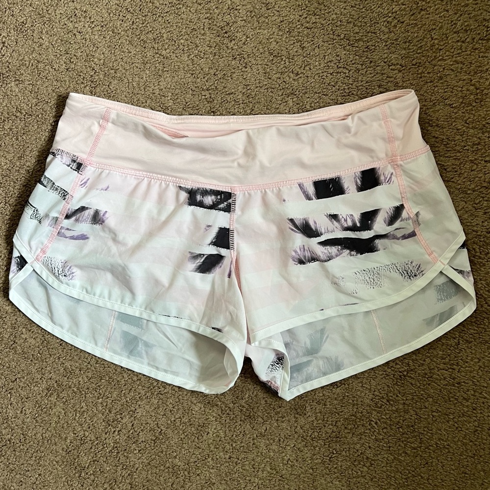 LULULEMON Speed Shorts, size 8